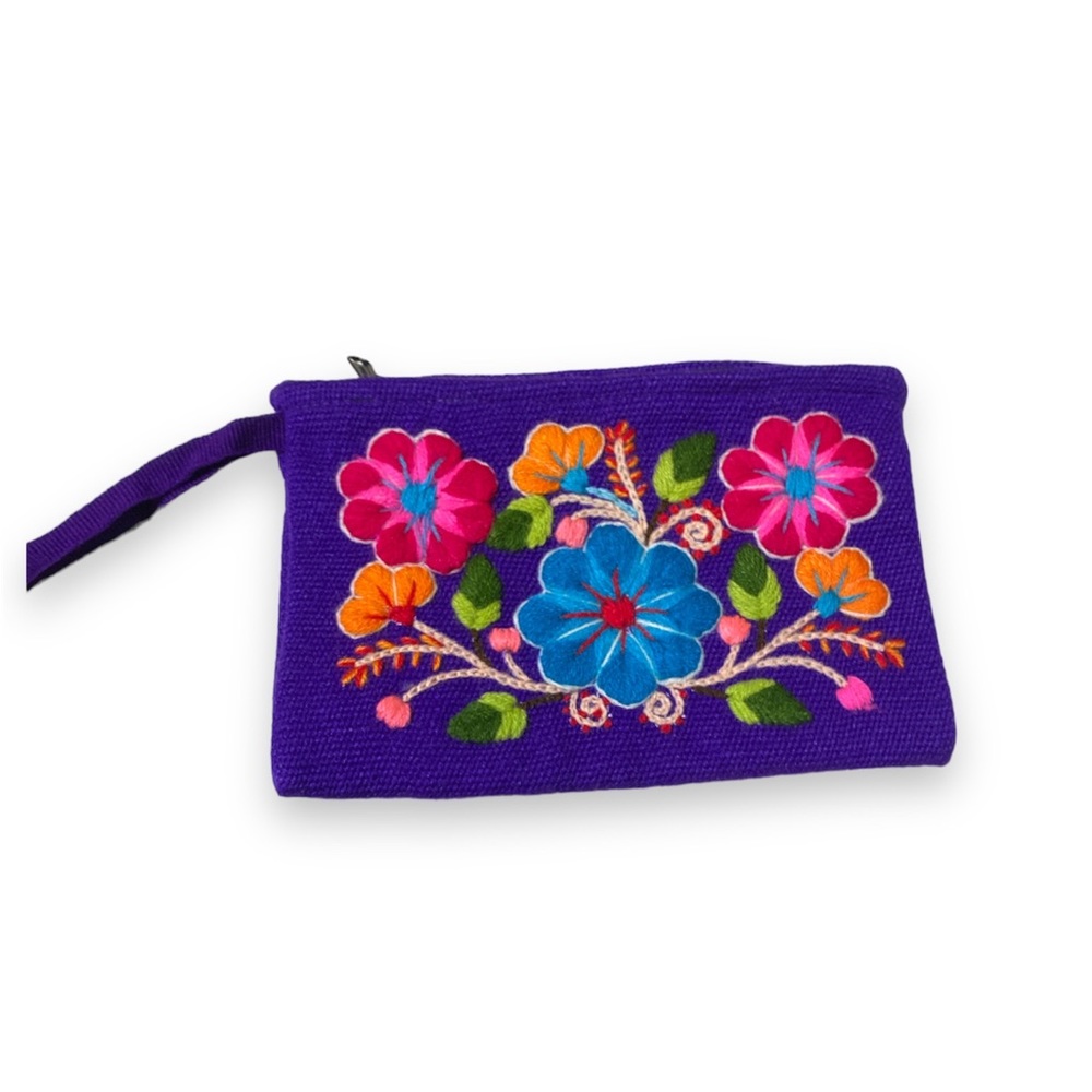 Peruvian purple pouch made in Peru by Andean locals (NEW)